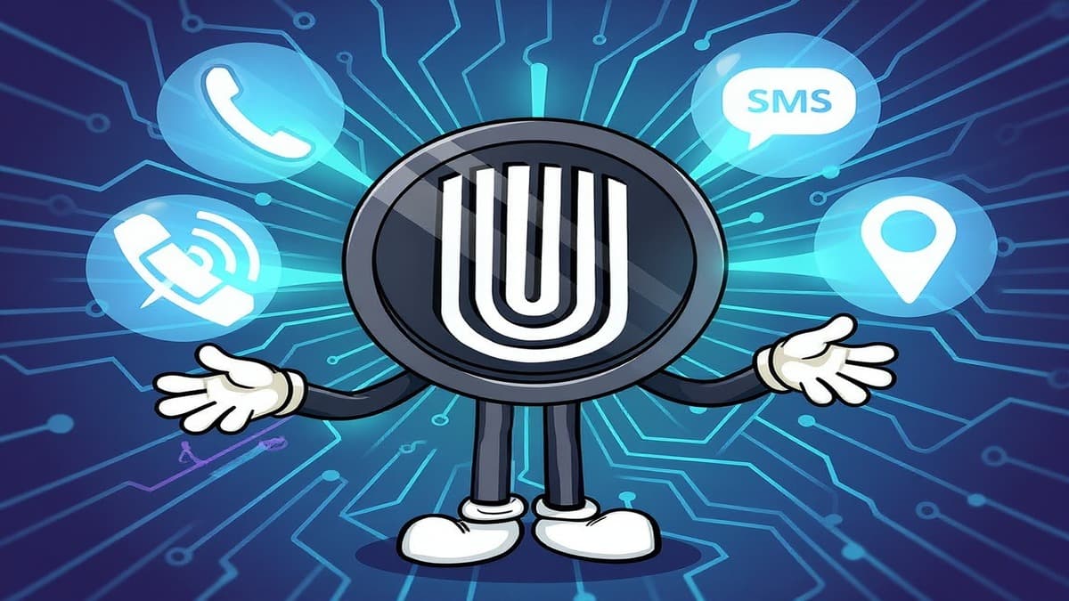 Unetwork mascot orchestrating multiple task types including calls, SMS, and location verification